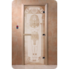 Дверь для сауны DoorWood (Дорвуд) 70x200 Основная серия Египет (сатин) правая