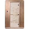 Дверь для сауны DoorWood (Дорвуд) 70x170 Основная серия Китай (сатин) левая