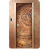 Дверь для сауны DoorWood (Дорвуд) 70x190 Классика Фотопечать A049, левая, коробка хвоя