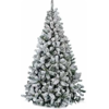   Royal Christmas Flock Tree Promo PVC Hinged 150 