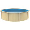 Морозоустойчивый бассейн PoolMagic Wood круглый 5.5x1.3 м (скиммер, шланги, подложка, тент)