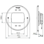         .  Hugo Lahme (VitaLight) 28 , d=270 ,24 , RGBW, 