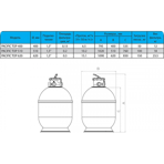    Ariona Pools Pacific Top D=510, 1 1/2