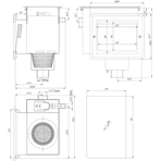      .  RunwillPools P3-05, 25 . (AISI 304)