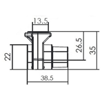     Emaux Anti Slip 250  26.5   DE2725W