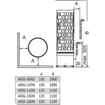    Sawo Aries ARI6 120NS-P