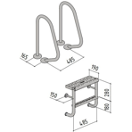      Evo Step Split 2 , AISI 304