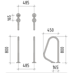      Evo Step Split 5 , AISI 304