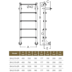      Emaux BHL 215-S, 2 ., AISI-304 ( )( )