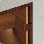  Дверь для турецкой бани DoorWood (Дорвуд) 70x180 АРТ Wood 21 прозрачное, правая