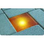    Beckstone Style 10x10x8 amber,  (0,5W/12V/DC)