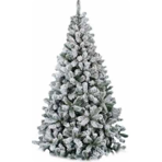   Royal Christmas Flock Tree Promo PVC Hinged 150 
