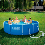  Каркасный бассейн Laguna vista круглый 366х91 см (фильтр), P20-1236-A