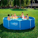  Каркасный бассейн Laguna vista круглый 366х91 см, P20-1236