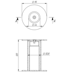      D 43 , AISI-304, 